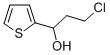 (S)-3-氯-1-(噻吩-2-基)丙烷-1-醇 结构式
