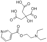 枸橼酸烟胺乙酯,1641-74-3,结构式