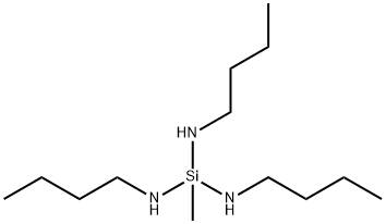 N,N',N''-tributyl-1-methylsilanetriamine Structure