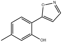 2-(5-ISOXAZOLYL)-4-METHYLPHENOL Struktur
