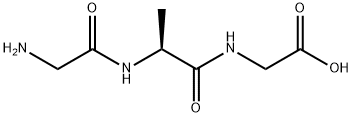 H-GLY-ALA-GLY-OH Structure