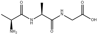 H-ALA-ALA-GLY-OH, 16422-07-4, 结构式