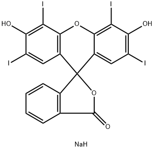 Dinatrium-2-(2,4,5,7-tetraiod-6-oxido-3-oxoxanthen-9-yl)benzoat