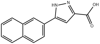 164295-94-7 5-NAPHTHALEN-2-YL-1H-PYRAZOLE-3-CARBOXYLIC ACID