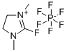 2-Fluoro-1,3-dimethylimidazolidinium hexafluorophosphate Struktur