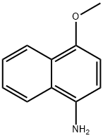 4-甲氧基-1-萘胺, 16430-99-2, 结构式