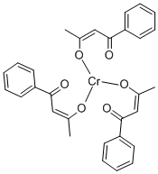 CHROMIUM(III) BENZOYLACETONATE Structure