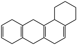 1,2,3,4,6,7,8,11,12,12b-Decahydrobenz[a]anthracene Struktur
