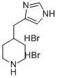 4-(1H-IMIDAZOL-4-YLMETHYL)PIPERIDINE DIHYDROBROMIDE Structure