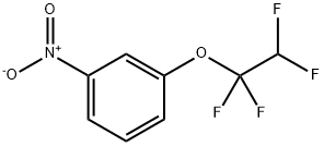 1-NITRO-3-(1,1,2,2-TETRAFLUOROETHOXY)BENZENE Struktur