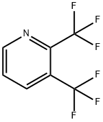 2,3-ビス(トリフルオロメチル)ピリジン 化学構造式