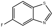 5-氟苯并噻唑, 1644-85-5, 结构式