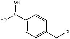 4-CHLOROMETHYLPHENYLBORONIC ACID 化学構造式