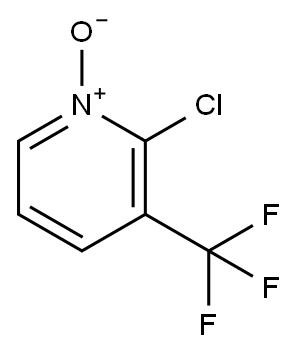 2-chloro-3-(trifluoromethyl)pyridine 1-oxide Structure