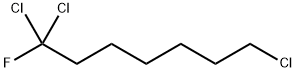 1,1,7-Trichloro-1-fluoroheptane Struktur