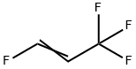 1,3,3,3-TETRAFLUOROPROP-1-ENE Struktur