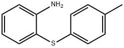 Benzenamine, 2-((4-methylphenyl)thio)- Structure