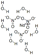硝酸钕六水合物, 16454-60-7, 结构式