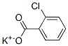 O-CHLORO BENZOIC ACID POTASSIUM SALT,16463-38-0,结构式