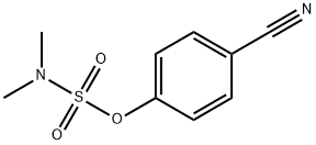 4-CYANOPHENYL N,N-DIMETHYLSULFAMATE 化学構造式