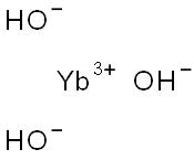 ytterbium trihydroxide  Struktur