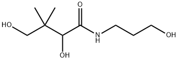 DL-泛醇,16485-10-2,结构式