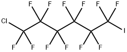 1-CHLORO-6-IODOPERFLUOROHEXANE Struktur