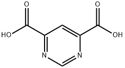 4,6-PYRIMIDINE DICARBOXYLIC ACID Structure