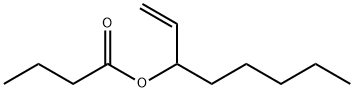 1-OCTEN-3-YL BUTYRATE Structure