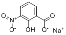 3-ニトロサリチル酸 ナトリウム 化学構造式