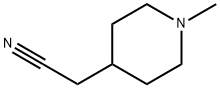(1-甲基哌啶-4-基)乙腈, 164926-88-9, 结构式