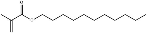 メタクリル酸ウンデシル 化学構造式