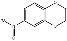2,3-Dihydro-6-nitro-1,4-benzodioxin Struktur
