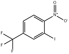 2-ヨード-1-ニトロ-4-(トリフルオロメチル)ベンゼン 化学構造式
