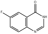 6-フルオロキナゾリン-4(3H)-オン 化学構造式