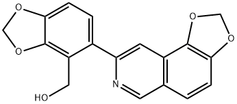 5-(1,3-Dioxolo[4,5-f]isoquinolin-8-yl)-1,3-benzodioxole-4-methanol Structure
