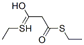 S,S'-Diethyldithiomalonate Struktur