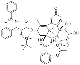 2'-O-(tert-Butyldimethylsilyl)-6a-hydroxy-7-epi-paclitaxel Structure