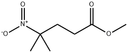 METHYL 4-METHYL-4-NITROPENTANOATE Structure