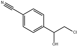 Benzonitrile, 4-(2-chloro-1-hydroxyethyl)- (9CI) Structure