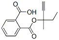 2-(3-methylpent-1-yn-3-yloxycarbonyl)benzoic acid Structure
