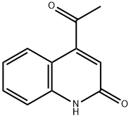 4-ACETYL-2(1H)-QUINOLINONE Struktur