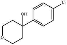 4-(4-溴苯基)四氢吡喃-4-醇, 165119-46-0, 结构式