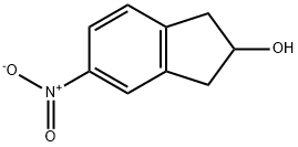 2-ヒドロキシ-5-ニトロインダン 化学構造式