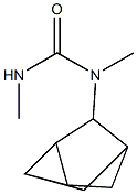 Urea, 1,3-dimethyl-1-tricyclo[2.2.1.02,6]hept-3-yl- (8CI) Structure