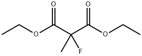 2-フルオロ-2-メチルマロン酸ジエチル 化学構造式
