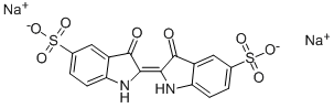 Aluminium, 2-(1,3-Dihydro-3-oxo-5-sulfo-2H-indol-2-yliden)-2,3-dihydro-3-oxo-1H-indol-5-sulfonsure Komplex