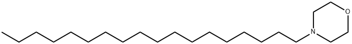 4-十八烷基吗啉, 16528-77-1, 结构式