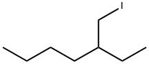 2-乙基碘己烷 结构式