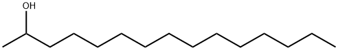 2-ペンタデカノール 化学構造式